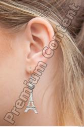 Ear Woman White Jewel Average